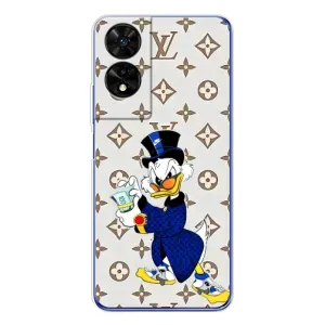 Чехли для TCL 505 - Скрудж МакДак Louis Vuitton (PREMIUMPrint) (Макдак на стилі)