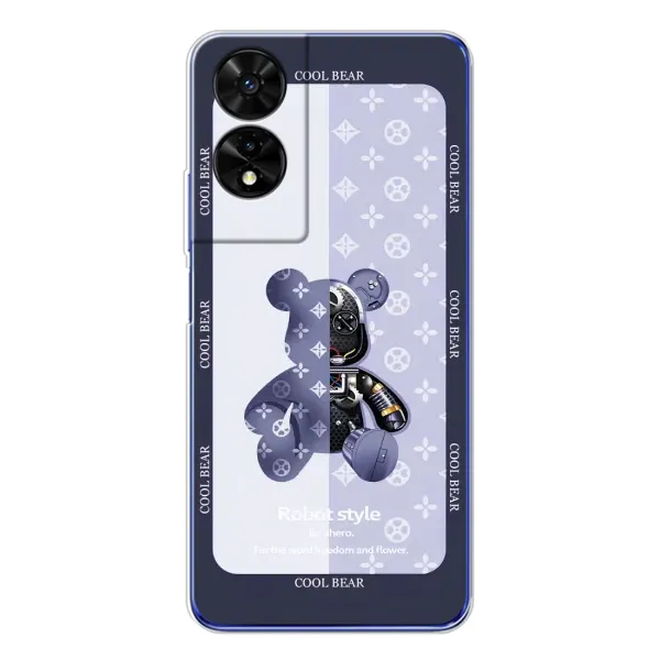 Чехол с принтом «Медвежонок LV» для TCL 505