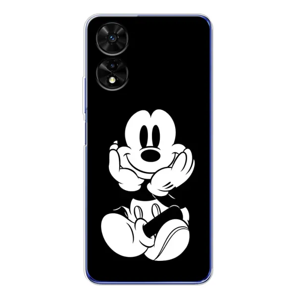 Чехол с принтом «Микки на черном» для TCL 505