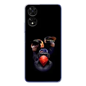 Чохол з Мавпами TCL 505 - (AlphaPrint) (Три мавпи)