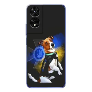 Чохли з картинкою собаки Патрон для TCL 505 (AlphaPrint) (Патрон собачка)