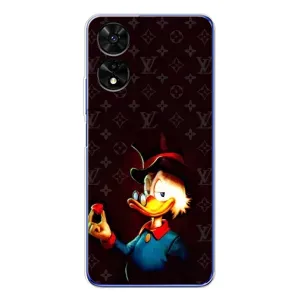 Чехли для TCL 505 - Скрудж МакДак Louis Vuitton (PREMIUMPrint) (Скрудж з ботліантом)
