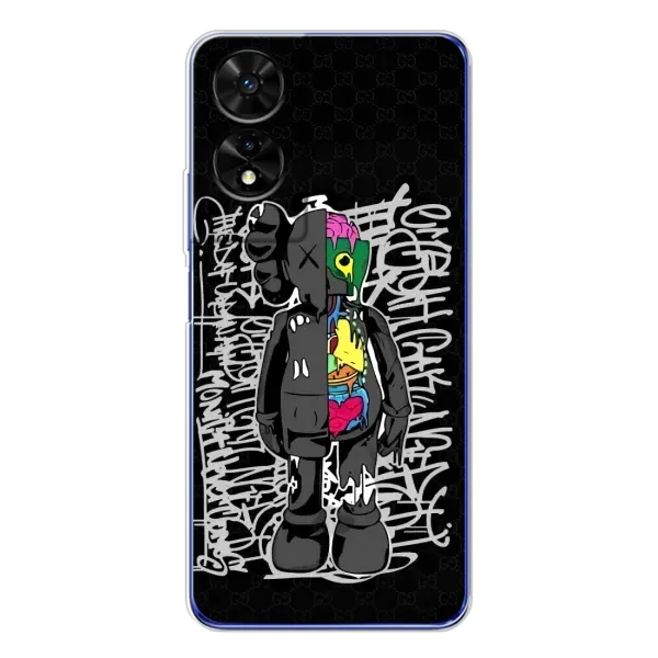Чохол з принтом «Стиль Bearbrick» для TCL 505