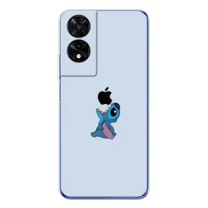 Чохол з принтом Стіч на TCL 505 (Stitch apple)