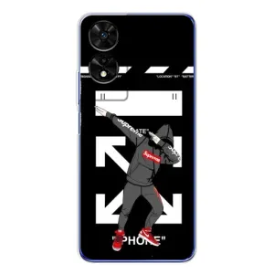 Чеохол для TCL 505 з картинкою Supreme (AlphaPrint) (Супрім)