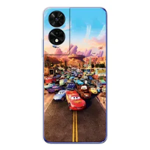 Силіконовий чохол Маквін для TCL 505 (Тачки на трасі)