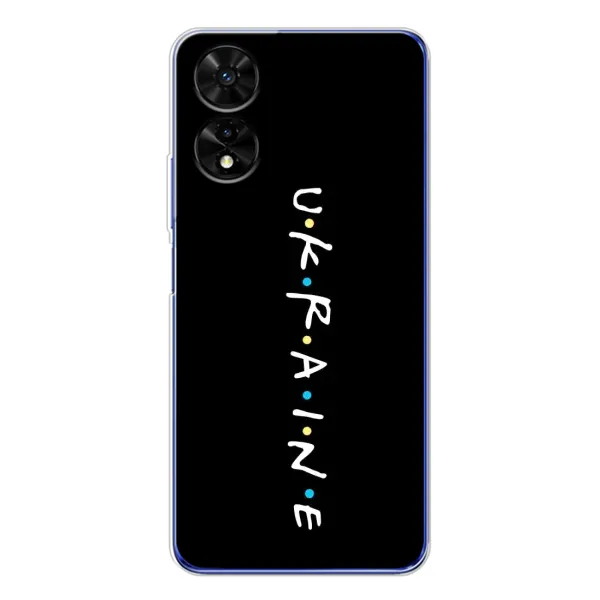 Чехол с принтом «UKRAINE» для TCL 505 Чехол с принтом «UKRAINE» для TCL 505