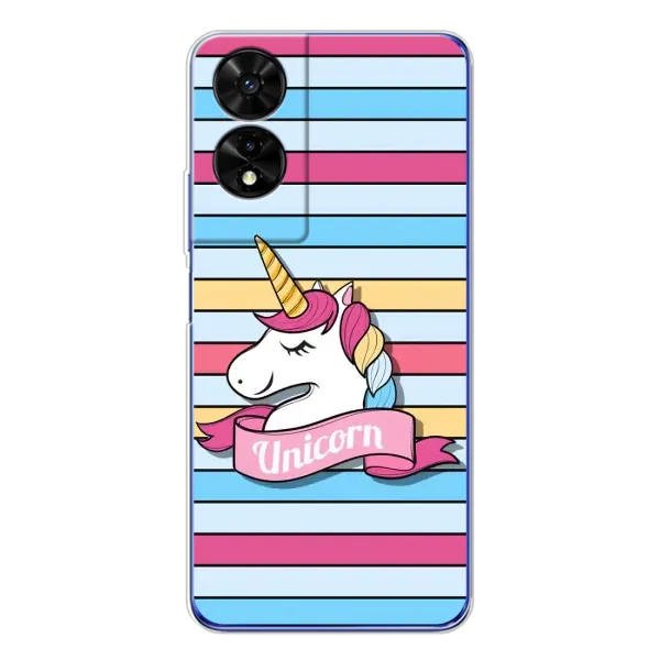 Чехол с принтом «Unicorn» для TCL 505
