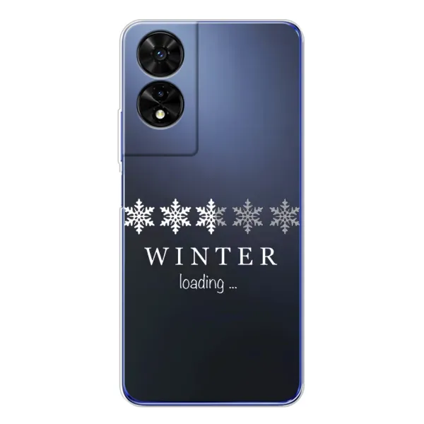 Чохол з принтом «Winter loading» для TCL 505 Чохол з принтом «Winter loading» для TCL 505