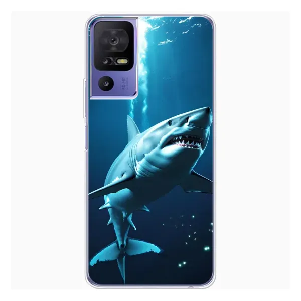 Чехол с принтом «Акула под водой» для TCL 605 Чехол с принтом «Акула под водой» для TCL 605