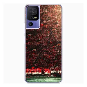 Чехол Манчестер Юнайтед для TCL 605 (AlphaPrint) (фанаты Манчестер Юнайтед)