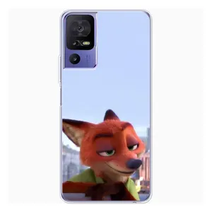 Чехол с принтом «Лис Ник» для TCL 605