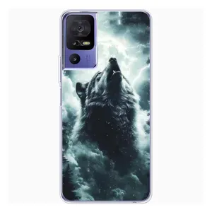 Чохол з картинкою 'Хижаки' для TCL 605