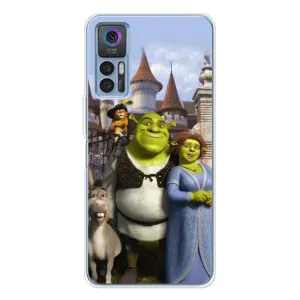 Чехол с мультфильмом Шрек на TCL K23 5G