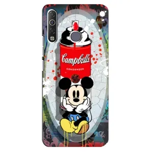 Чехол Disney Mouse TECNO Camon 12 Air CC6 (PREMIUMPrint) (Американский Маус)