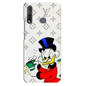Чехлы для TECNO Camon 12 Air CC6 - Скрудж МакДак Louis Vuitton (PREMIUMPrint) (Баксы Скрудж)