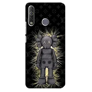 Чехлы для TECNO Camon 12 Air CC6 - Bearbrick Louis Vuitton (PREMIUMPrint) (Bearbrick LV)