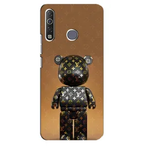Чехлы для TECNO Camon 12 Air CC6 - Bearbrick Louis Vuitton (PREMIUMPrint) (Bearbrick)
