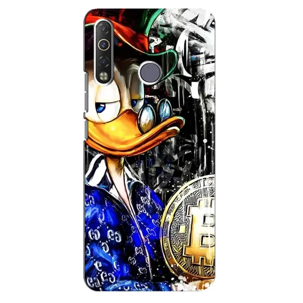 Чехол с принтом «Биткойн Скрудж» для TECNO Camon 12 Air CC6