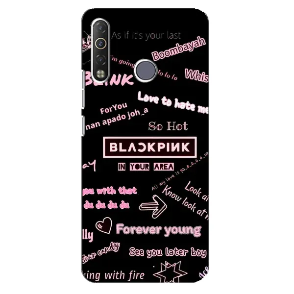 Чохол з принтом «BLACKPINK» для TECNO Camon 12 Air CC6