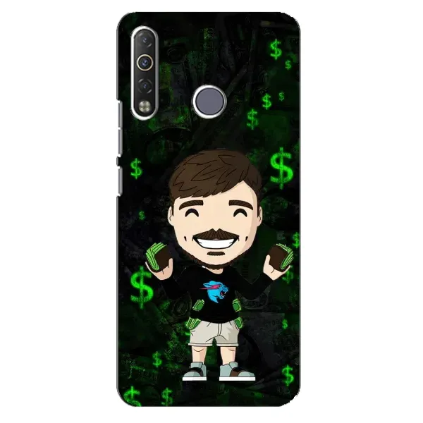 Чехол с принтом «Блогер Beast» для TECNO Camon 12 Air CC6