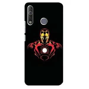 Чехлы с героями Марвел TECNO Camon 12 Air CC6 (VPrint) (Человек железный)