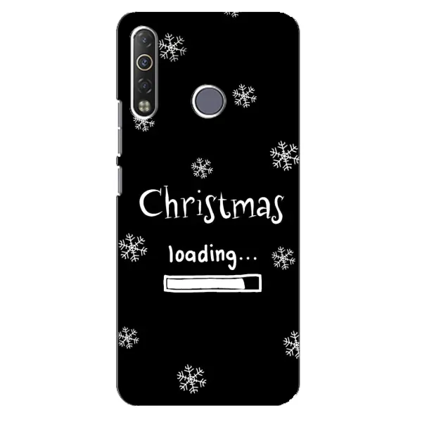 Чехол с принтом «Christmas loading» для TECNO Camon 12 Air CC6