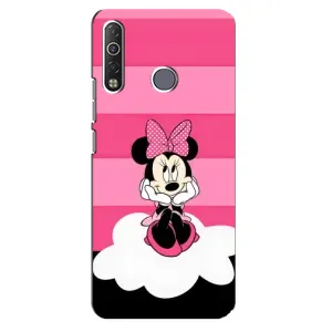 Эксклюзивный чехол для TECNO Camon 12 Air CC6 (AlphaPrint - Мультяшные) (Девочка Maus)