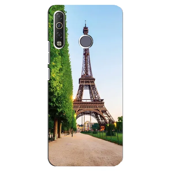 Чехол с принтом «Дорога в Париж» для TECNO Camon 12 Air CC6 Чехол с принтом «Дорога в Париж» для TECNO Camon 12 Air CC6