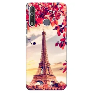 Чехол Эйфелева Башня для TECNO Camon 12 Air CC6 - (AlphaPrint) (Эйфелева Башня)