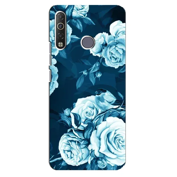 Чохол з принтом «Блактині бутони» для TECNO Camon 12 Air CC6 Чохол з принтом «Блактині бутони» для TECNO Camon 12 Air CC6