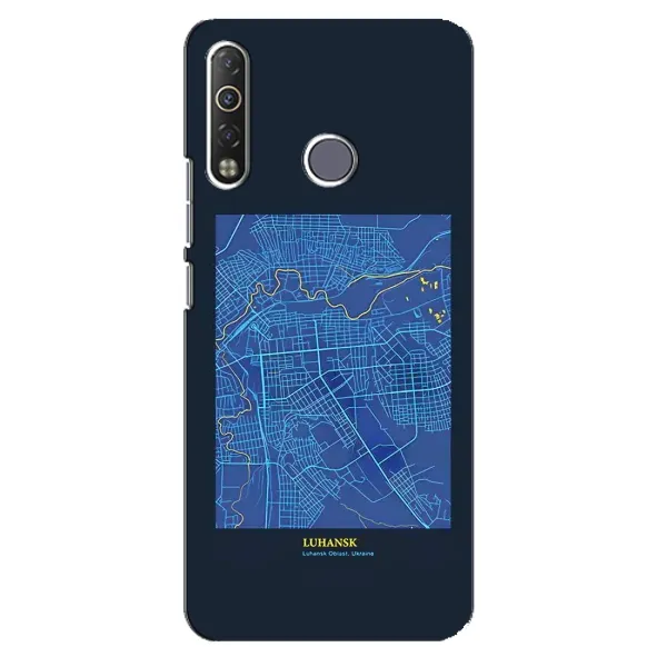 Чехол с принтом «Гуганск» для TECNO Camon 12 Air CC6