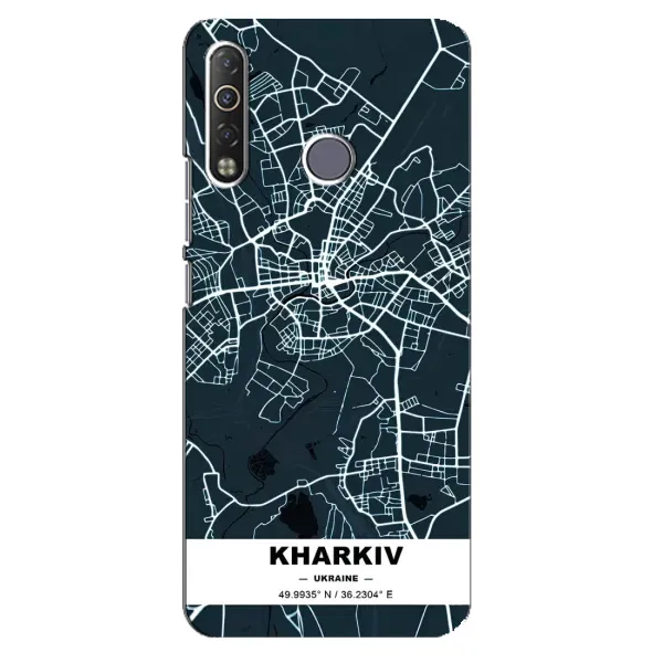 Чехол с принтом «Харьков» для TECNO Camon 12 Air CC6