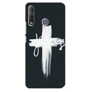 Чехол для TECNO Camon 12 Air CC6 (AlphaPrint) - (Христианские) (Иисус)