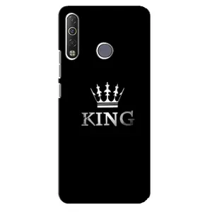 Чехол с Короной Техно Камон 12 Ейр - (AlphaPrint) (KING)