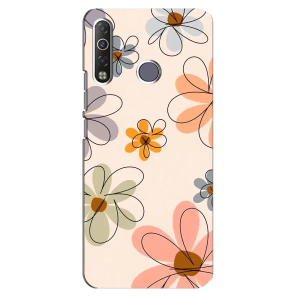 Чохол з принтом «Кольорові квіти» для TECNO Camon 12 Air CC6 Чохол з принтом «Кольорові квіти» для TECNO Camon 12 Air CC6