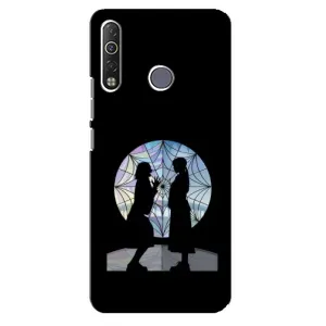 Чехлы Венсдей на TECNO Camon 12 Air CC6 Уэнсдей (AlphaPrint) (комната Уэнздей)