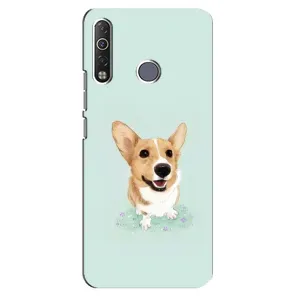 Чехлы с собаками для TECNO Camon 12 Air CC6 (VPrint) (Корги)