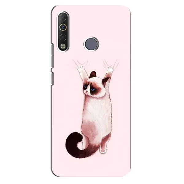 Чохол з принтом «Котик падає» для TECNO Camon 12 Air CC6 Чохол з принтом «Котик падає» для TECNO Camon 12 Air CC6