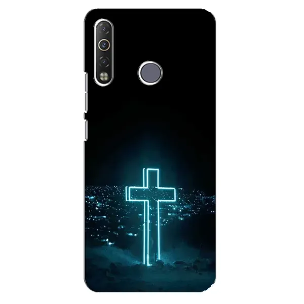 Чехол с принтом «Крест и город» для TECNO Camon 12 Air CC6 Чехол с принтом «Крест и город» для TECNO Camon 12 Air CC6