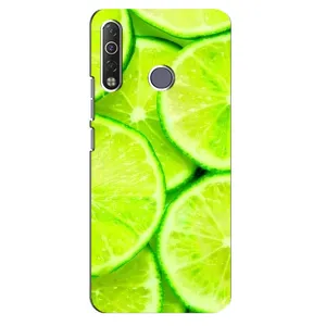 Чехлы с Фруктами для TECNO Camon 12 Air CC6 (VPrint) (Лайм)