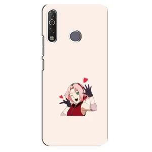 Чехлы Персонажи Аниме Наруто для TECNO Camon 12 Air CC6 (AlphaPrint) (Лайк Сакура)