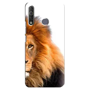 Чехлы с картинками животных TECNO Camon 12 Air CC6 (Лев грива)