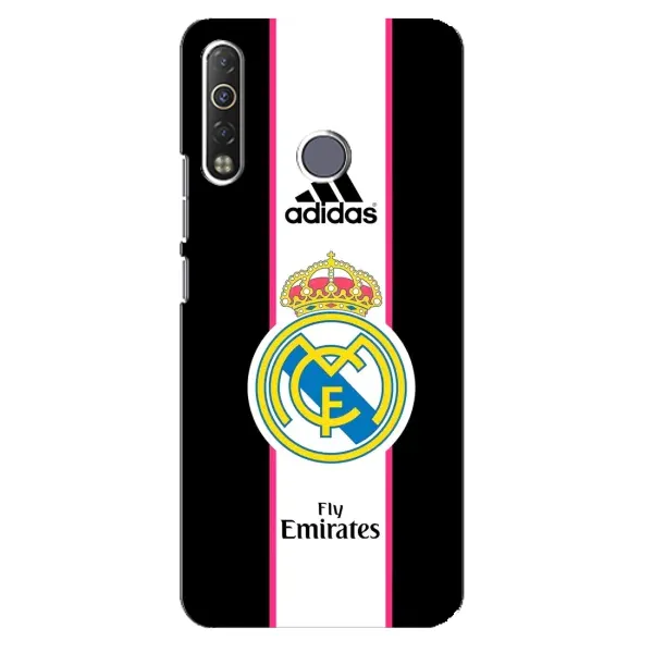 Чехол с принтом «лого Real Madrid» для TECNO Camon 12 Air CC6