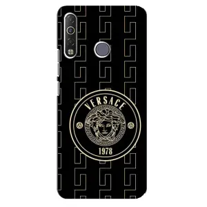 Чехлы VERSACE для Техно Камон 12 Ейр (PREMIUMPrint) (Лого Версаче)