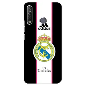 Чехол для TECNO Camon 12 Air CC6 с принтом (Лого Real Madrid)