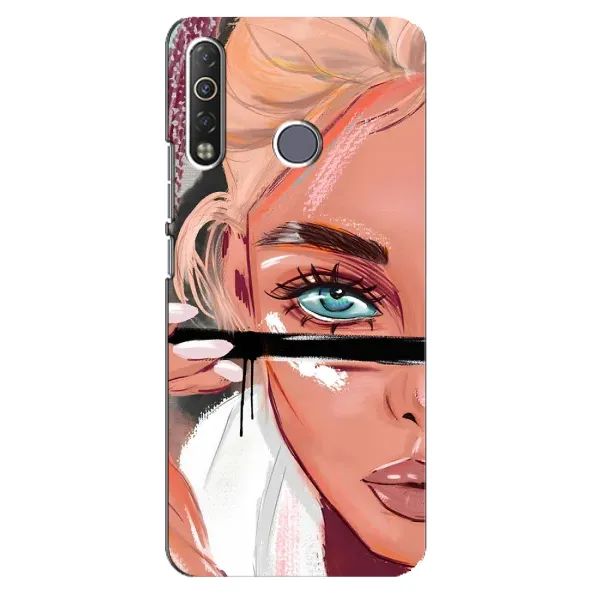 Чехол с принтом «Макияж» для TECNO Camon 12 Air CC6