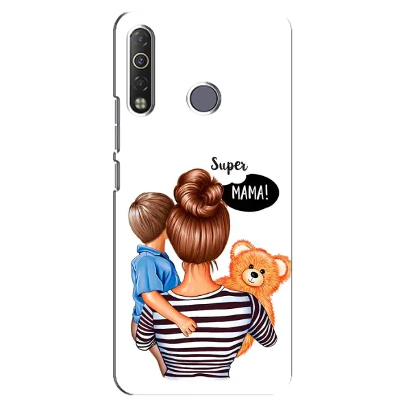 Чехол с принтом «Мама с сыном» для TECNO Camon 12 Air CC6