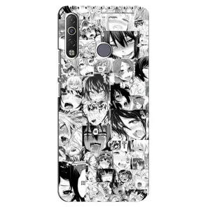 Анимешный чехол для TECNO Camon 12 Air CC6 (Ahegao manga)