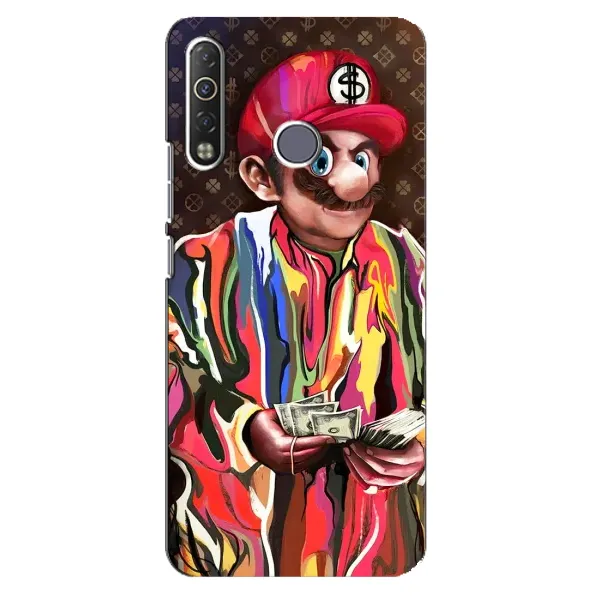 Чохол з принтом «Mario LV» для TECNO Camon 12 Air CC6